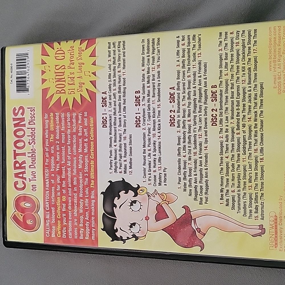 The Ultimate Cartoon Collection DVD - Picture 2 of 3